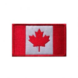 Patch motif drapeau national 3D 7x9,5 cm - Canada