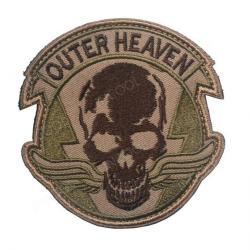 Patch réfléchissant Outher Heaven 8 x 8.5cm - Vert - Marron