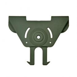 Plaque fixation gilet holster - Vert armée