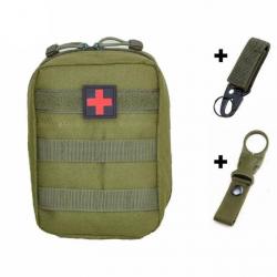 Poche médicale EDC Molle TM Tactical - Vert OD