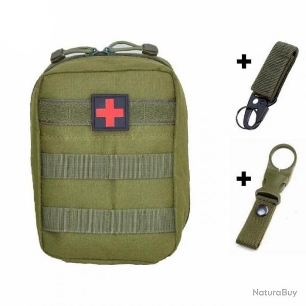 Poche mdicale EDC Molle TM Tactical - Vert OD