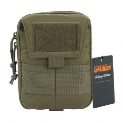 Pochette à rabat Elite SPK Tactical Molle - Ranger green