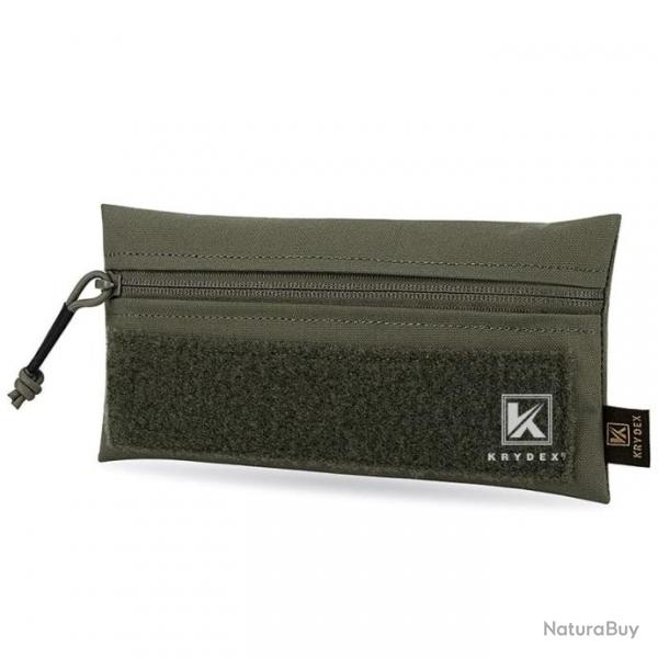 Pochette avant gilet MK3/MK4 porte-plaque - Vert olive