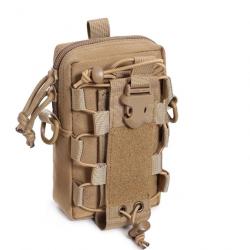 Pochette bouteille Molle SNAirsoft - Tan (sans sangle)