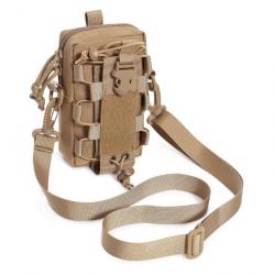 Pochette bouteille Molle SNAirsoft - Multicam (avec sangle)