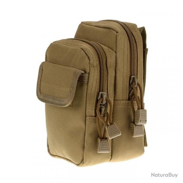 Pochette ceinture Molle 3P NOS - Tan