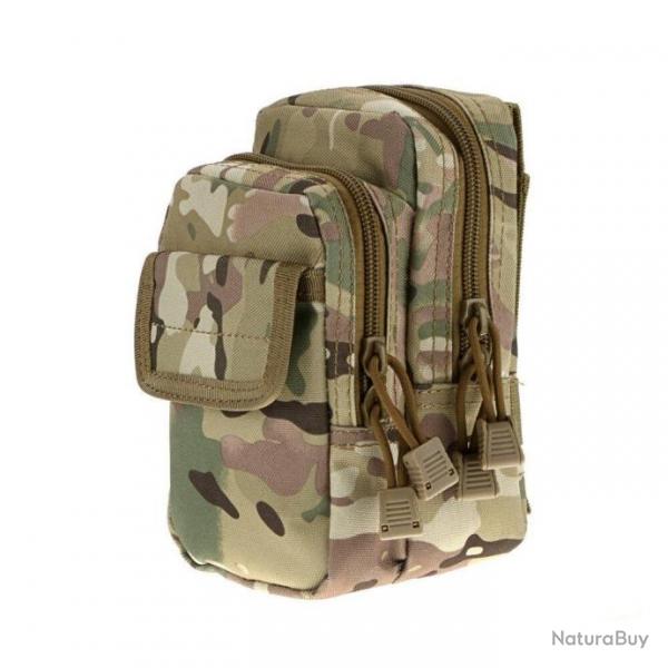 Pochette ceinture Molle 3P NOS - Multicam