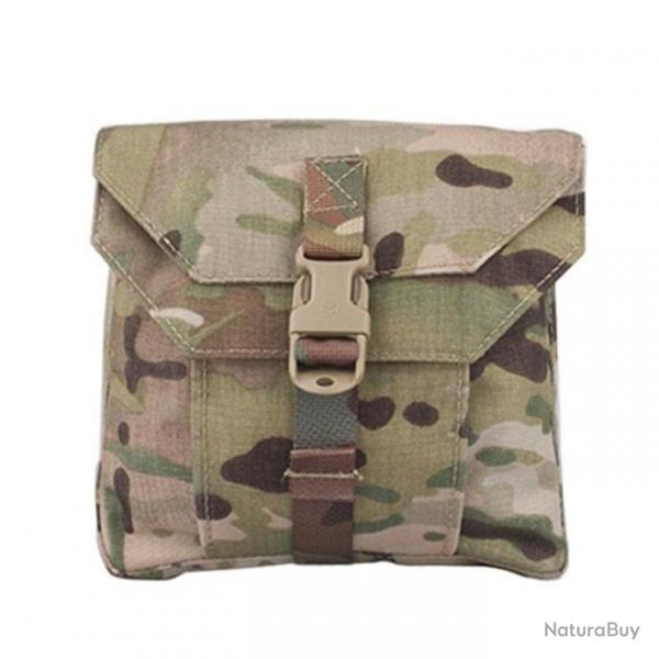 Pochette de combat Molle EMGear FS 500D - Multicam