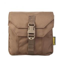 Pochette de combat Molle EMGear FS 500D - Coyote brown