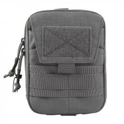 Pochette double fermeture Elite Spanker EDC - Gris