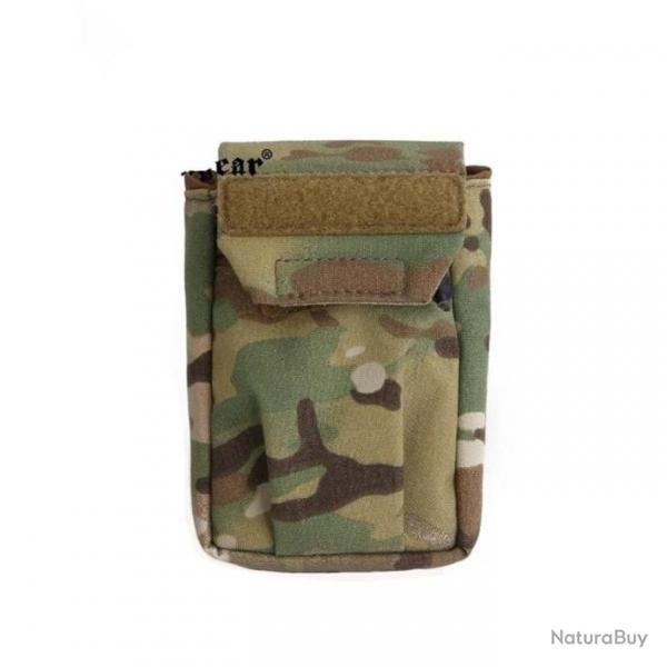 Pochette EmersonGear Molle pour gilet - Multicam