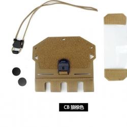 Pochette gilet téléphone FCSK/MOLLE DMGear - Tan -Molle Version