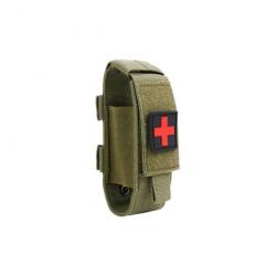 Pochette médicale ceinture Molle TI-EDC - Vert OD ( Style-2)