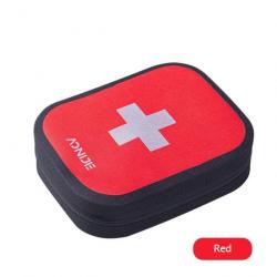 Pochette médicale d'urgence IPX5 E4911 - Rouge