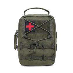 Pochette médicale élastique EDC EMT - Vert OD