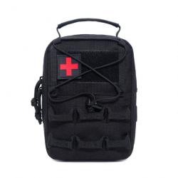 Pochette médicale élastique EDC EMT - Noir