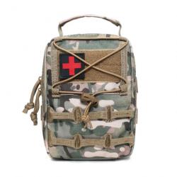 Pochette médicale élastique EDC EMT - Multicam