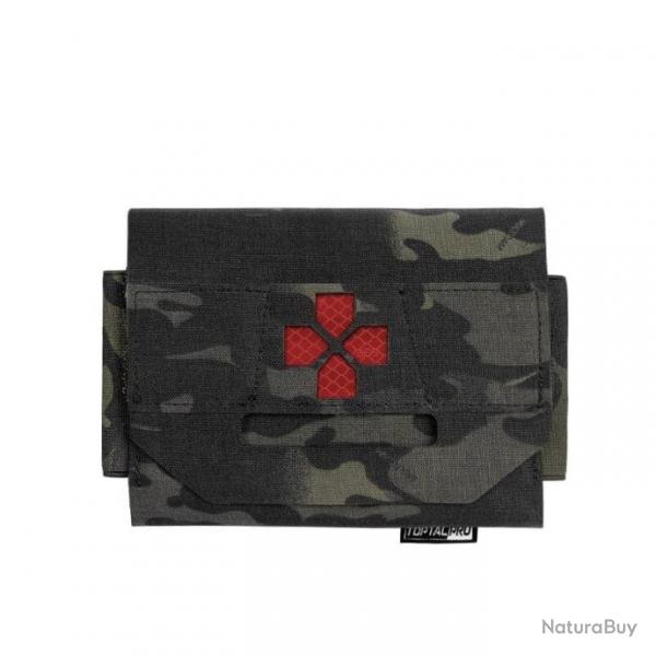 Pochette mdicale Molle TOPTACPRO - Multicam Black