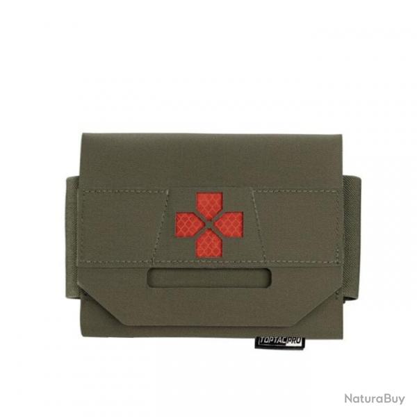 Pochette mdicale Molle TOPTACPRO - Ranger Green