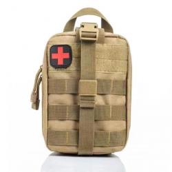 Pochette médicale tactique Molle MGL - Tan