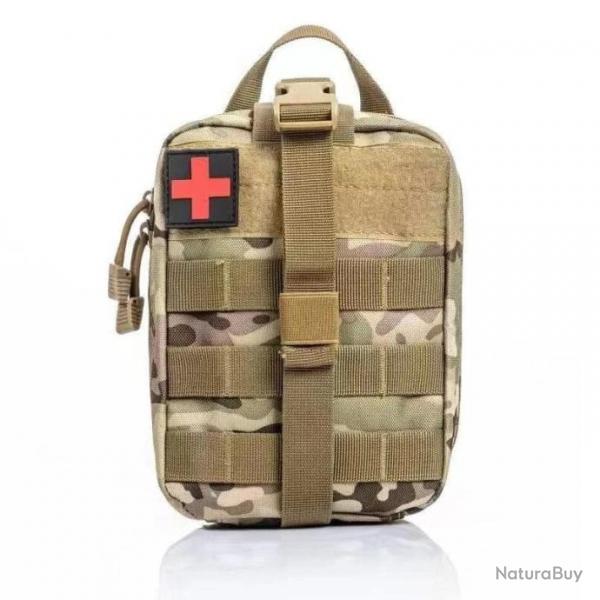 Pochette mdicale tactique Molle MGL - Multicam