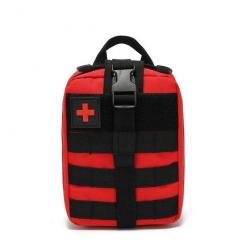 Pochette médicale tactique Molle MGL - Rouge