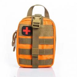 Pochette médicale tactique Molle MGL - Orange