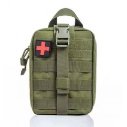 Pochette médicale tactique Molle MGL - Vert OD