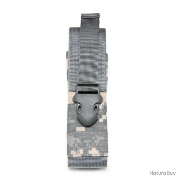 Pochette Molle 1000D lampe de poche - Camo Digital gris