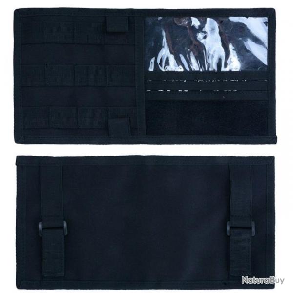 Pochette rangement pare-soleil Molle EDC - Black