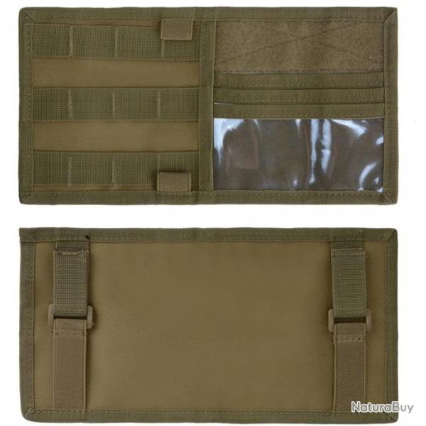 Pochette rangement pare-soleil Molle EDC - Tan