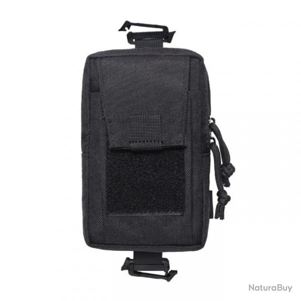 Pochette sac  dos Molle EDC AirsoftPark - Black