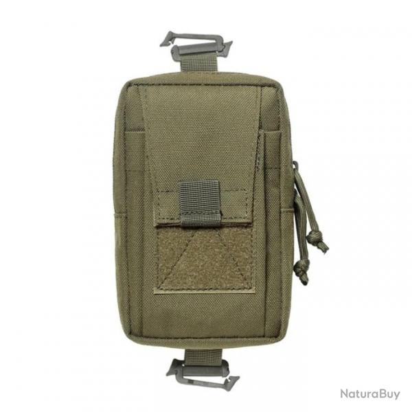 Pochette sac  dos Molle EDC AirsoftPark - Ranger green