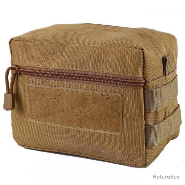 Pochette tactique Molle EDC 1000D AFS - Tan / Coyote