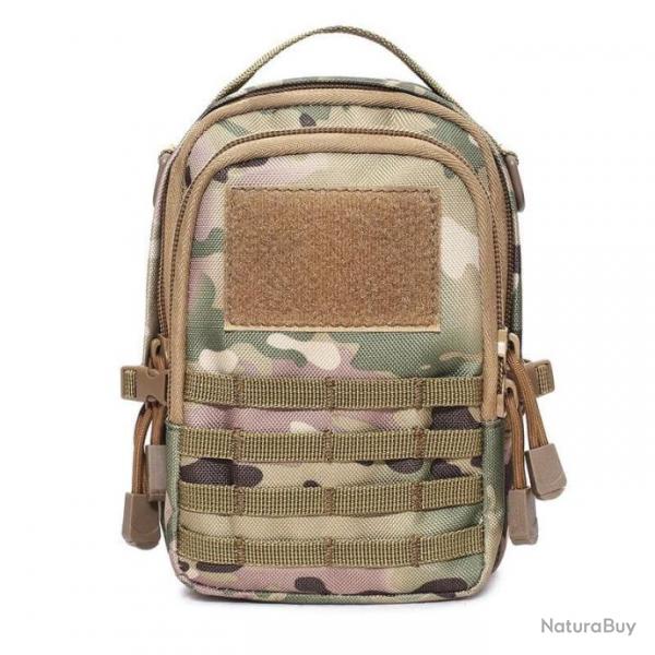 Pochette tactique Molle EDC X267D - Multicam