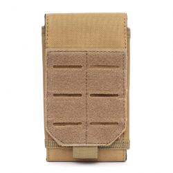 Pochette taille Molle 1000D EDC AES - Tan / Coyote