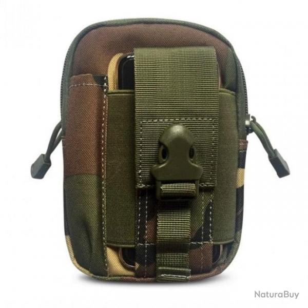 Pochette taille Molle EDC ABS - Woodland