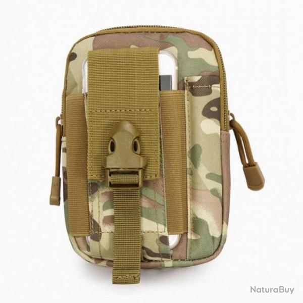 Pochette taille Molle EDC ABS - Multicam