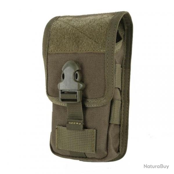 Pochette tlphone 600D Molle AWS - Ranger green