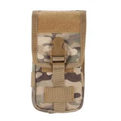 Pochette téléphone 600D Molle AWS - Multicam