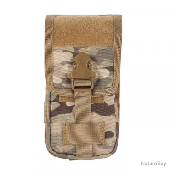 Pochette tlphone 600D Molle AWS - Multicam