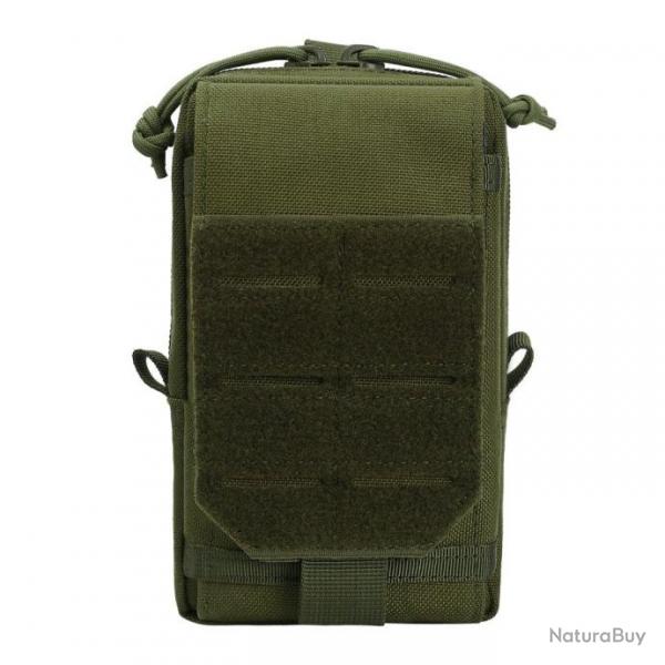 Pochette tlphone Molle 1000D EDC - Vert