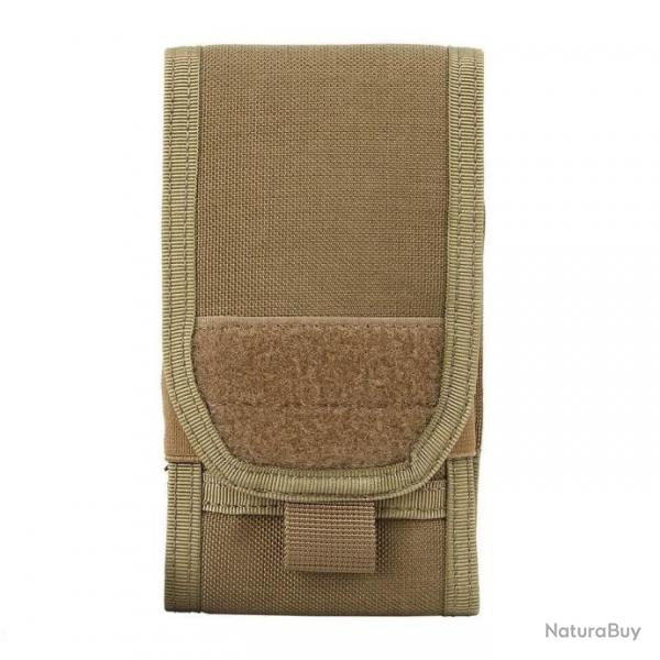 Pochette tlphone Molle iPhone/Samsung - Marron