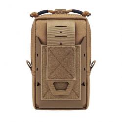 Pochette utilitaire ceinture Molle EDC APS - Tan / Coyote