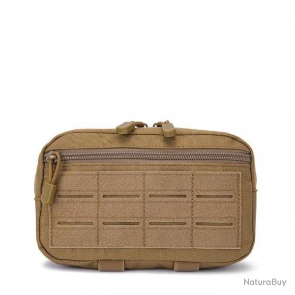 Pochette utilitaire EDC Tactical Factory - Coyote brown