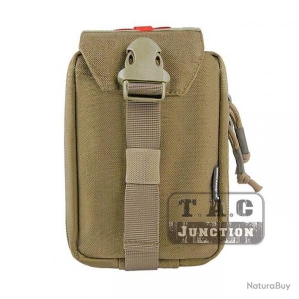 Pochette utilitaire EMT IFAK multifonction - Kaki