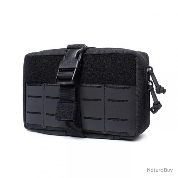 Pochette utilitaire Laser EDC MOLLE - Black