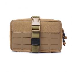 Pochette utilitaire Laser EDC MOLLE - Tan / Coyote