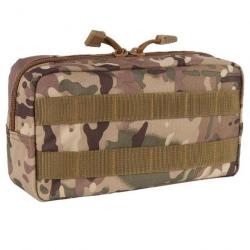 Pochette utilitaire transport Molle étanche - Multicam