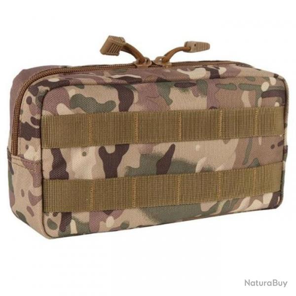 Pochette utilitaire transport Molle tanche - Multicam